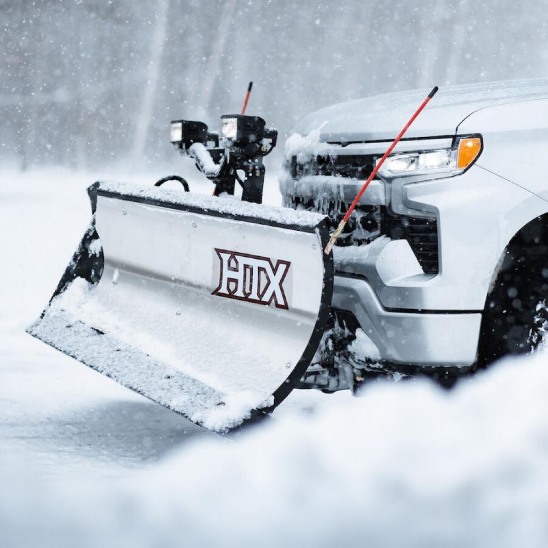 New 2026 BOSS 8' STAINLESS STEEL, HTX V-PLOW SL3, for 1/2 ton