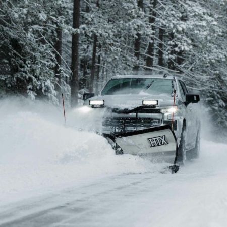 New 2026 BOSS 8' STAINLESS STEEL, HTX V-PLOW SL3, for 1/2 ton