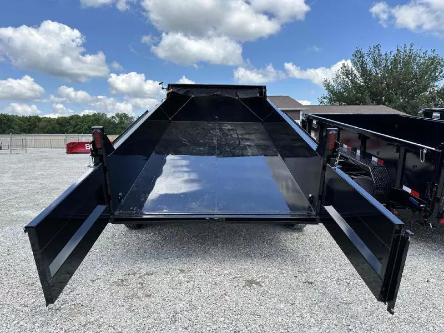 Used RENTAL 2025 GRIFFIN gt714 7x14 DUMP trailer 14K