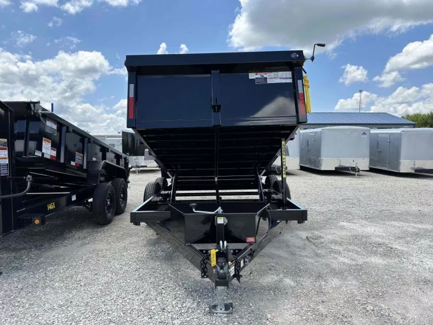 Used RENTAL 2025 GRIFFIN gt714 7x14 DUMP trailer 14K