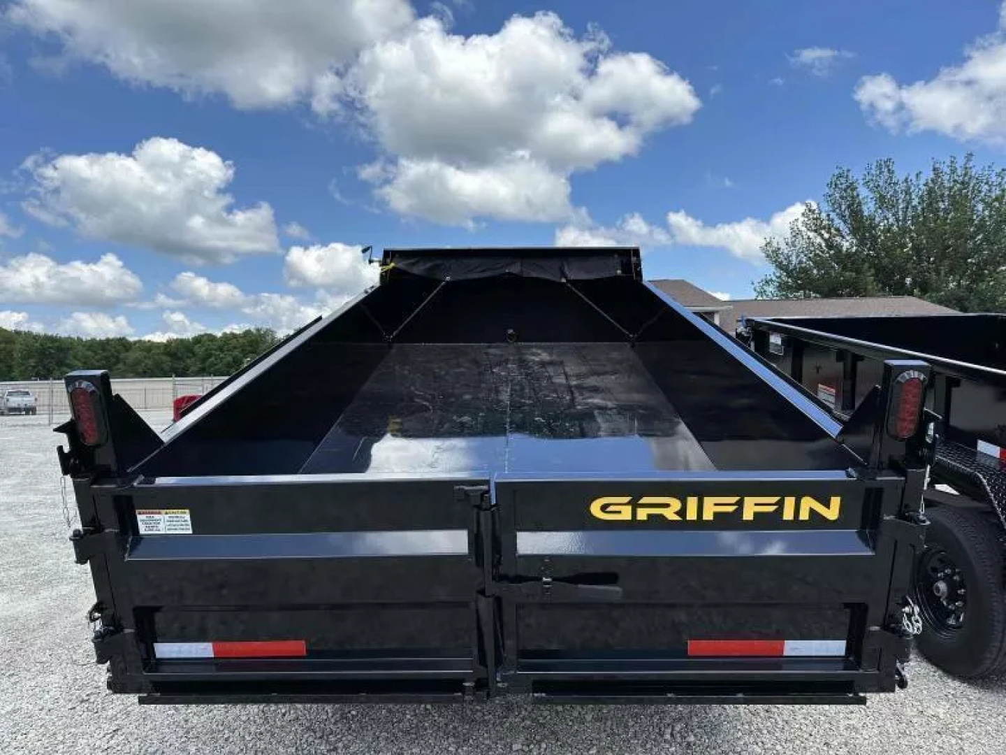 Used RENTAL 2025 GRIFFIN gt714 7x14 DUMP trailer 14K