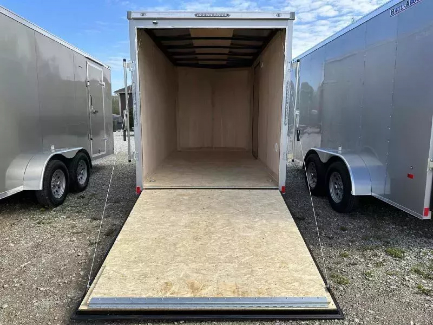 New 2026 HAUL-ABOUT 6x12 BOBCAT - SILVER