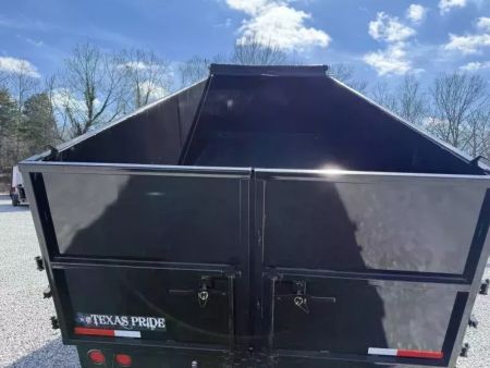 New 2026 Texas Pride Trailers 8x20 (4FT WALLS) GOOSENECK DUMP TRAILER 26K GVWR Dump Trailer