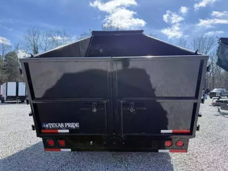 New 2026 Texas Pride Trailers 8x20 (4FT WALLS) GOOSENECK DUMP TRAILER 26K GVWR Dump Trailer
