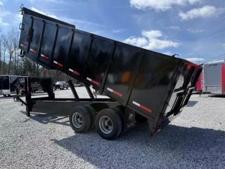New 2026 Texas Pride Trailers 8x20 (4FT WALLS) GOOSENECK DUMP TRAILER 26K GVWR Dump Trailer
