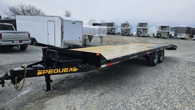 New 2025 Pequea Trailers HDDO 24' LEVELER Deckover Trailer