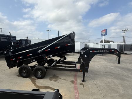 New 2026 Iron Bull DTG 7x14x3 Dump Trailer