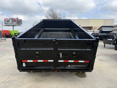 New 2026 Iron Bull DTG 7x14x3 Dump Trailer