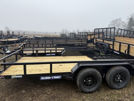 New 2026 Sure-Trac 7X14 7K Landscape Trailer