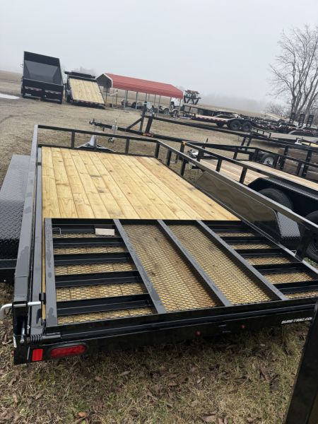 New 2026 Sure-Trac 7X14 7K Landscape Trailer