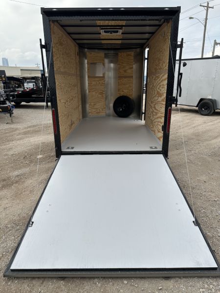 New 2026 Cargo Craft 6'x12'x6'6" Elite V Nose with ramp door Cargo / Enclosed Trailer