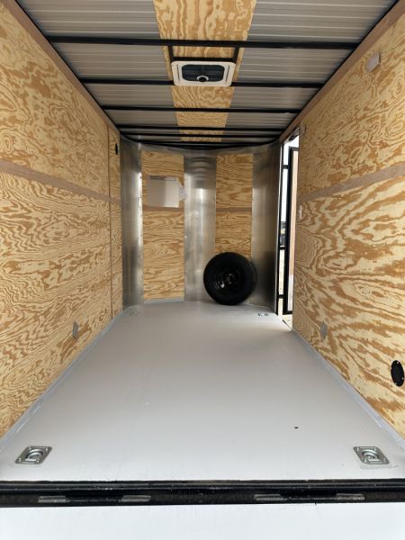 New 2026 Cargo Craft 6'x12'x6'6" Elite V Nose with ramp door Cargo / Enclosed Trailer