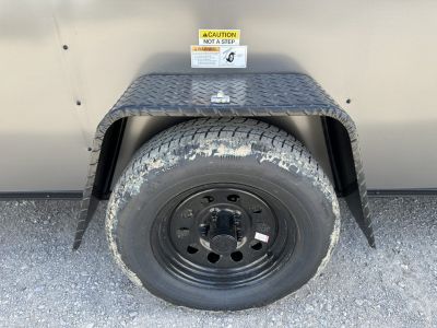 New 2026 Cargo Craft 6'x14'x6'6" Elite V Nose Sport with Ramp door in Charcoal / Black out Cargo / Enclosed Trailer