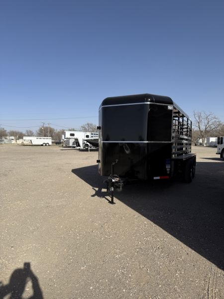New 2026 Gooseneck Trailer MFG 16X6'8" Stock / Stock Combo Trailer