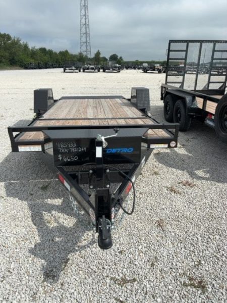 New 2026 Sure-Trac 78x16 (12+4) 7.8K Single Axle Tilt Trailer