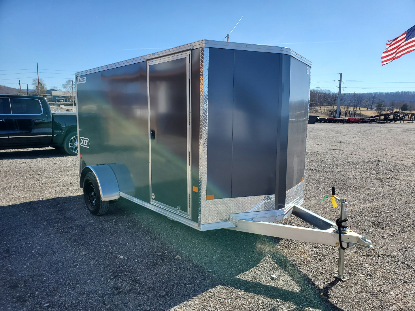 New 2026 ALCOM Xpress Cargo / 6'x12' / 2990 GVWR / 70" Interior Height