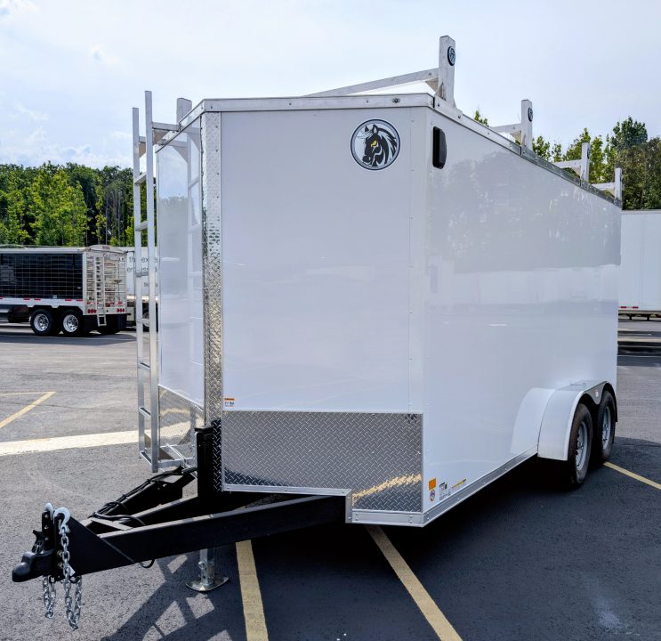 7×16 Enclosed Cargo Trailer photo 7