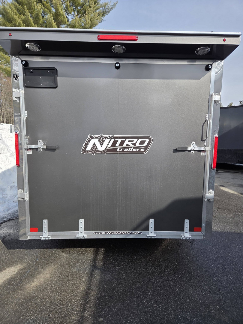 New 2026 Nitro 7.5x18 snowmobile or sxs utv trailer Snowmobile Trailer