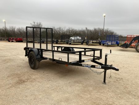 New 2026 Top Hat DJX 10'X60" Utility Trailer