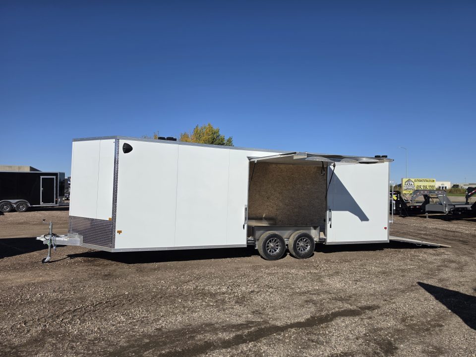 New 2026 ALCOM Stealth 8.5x24 Cargo / Enclosed Trailer