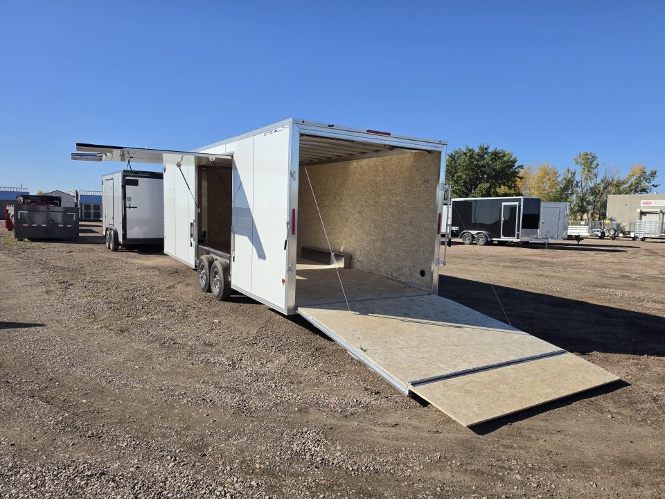 New 2026 ALCOM Stealth 8.5x24 Cargo / Enclosed Trailer