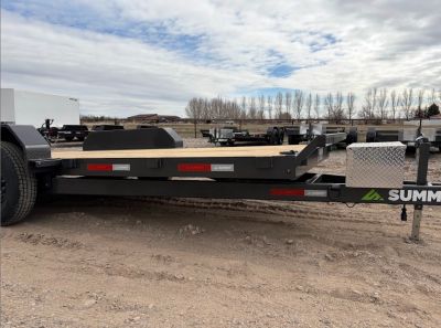 New 2026 Summit Cascade 7x18 14k Full Tilt Deck Equipment Trailer