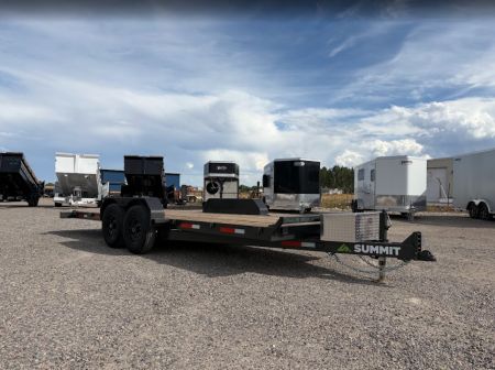 New 2026 Summit Cascade 7x20 14k Full Tilt Deck Equipment Trailer