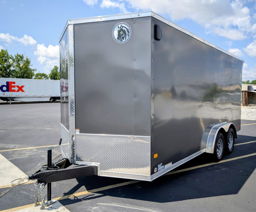 8×7.5 Enclosed Cargo Trailer photo 5