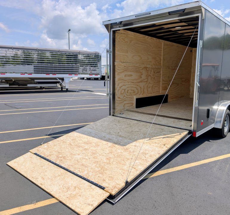 8×7.5 Enclosed Cargo Trailer photo 6