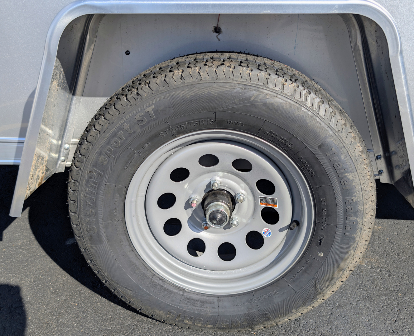 6×12 Enclosed Cargo Trailer photo 9