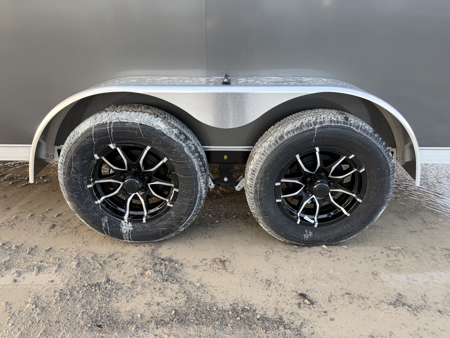 New 2026 Model Year Clearance NEO TRAILERS NAV147TR6 (7' X 14') 7K V-Nose Cargo / Enclosed Trailer