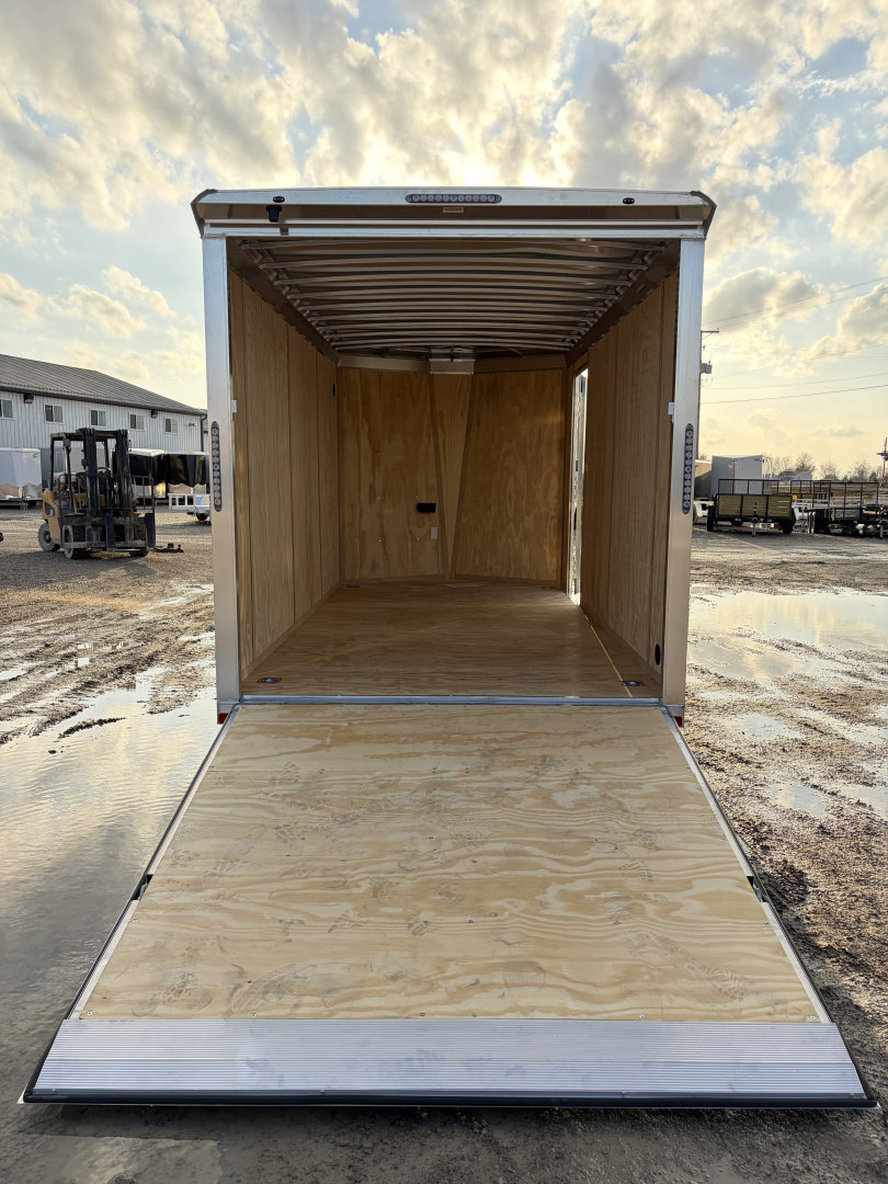 New 2026 Model Year Clearance NEO TRAILERS NAV147TR6 (7' X 14') 7K V-Nose Cargo / Enclosed Trailer