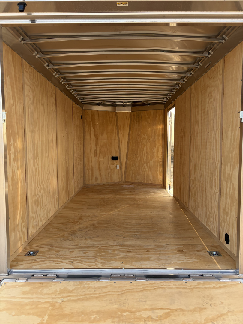 New 2026 Model Year Clearance NEO TRAILERS NAV147TR6 (7' X 14') 7K V-Nose Cargo / Enclosed Trailer