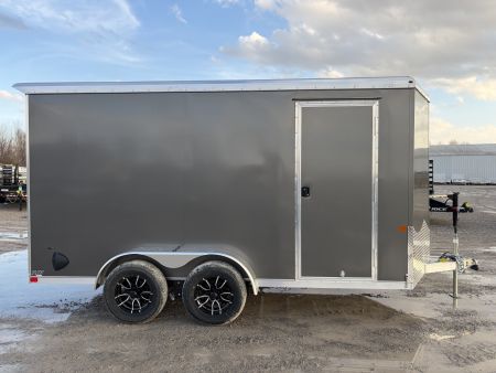 New 2026 Model Year Clearance NEO TRAILERS NAV147TR6 (7' X 14') 7K V-Nose Cargo / Enclosed Trailer