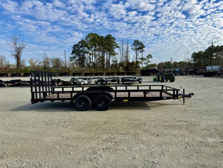 New 2026 Big Tex Trailers 70PI-20R1A-4PBK-BRK2 Utility Trailer