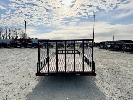 New 2026 Big Tex Trailers 70PI-20R1A-4PBK-BRK2 Utility Trailer