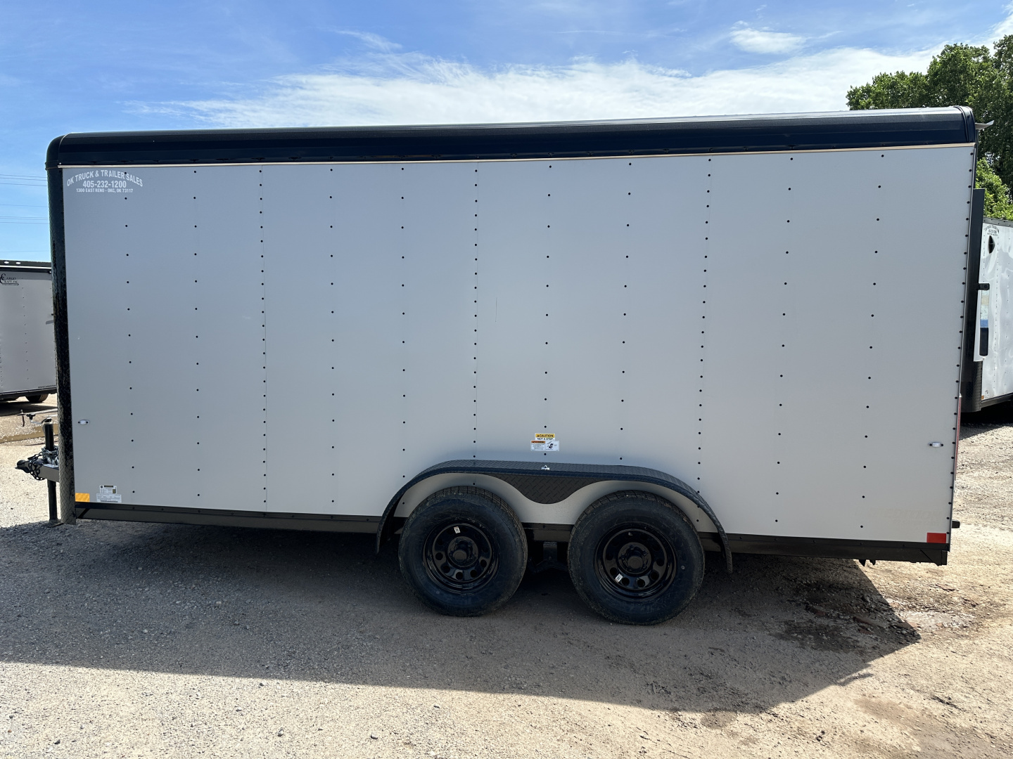 New 2026 Cargo Craft 7'x16'x7' Tall Expedition Extreme Silver Black out with ramp door Cargo / Enclosed Trailer