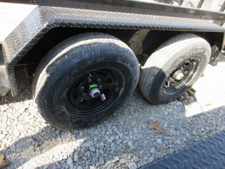 New 2026 Sure-Trac 7 x 18 Tube Top Utility Trailer 10K Tandem Utility Trailer