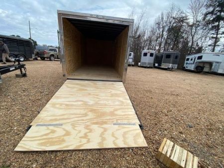 New 2027 Choice Cargo 7X16 Tandem Axle Cargo / Enclosed Trailer w/ Ramp