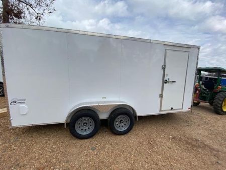 New 2027 Choice Cargo 7X16 Tandem Axle Cargo / Enclosed Trailer w/ Ramp