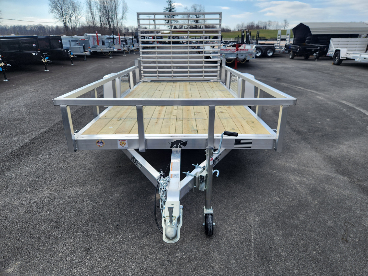 New 2026 Black Rhino EX612SA Utility Trailer