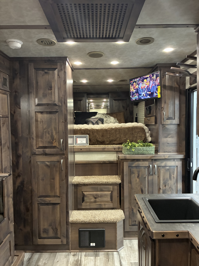 New 2026 Cimarron 3H 12'6" Trail Boss Conversions LQ Horse Trailer