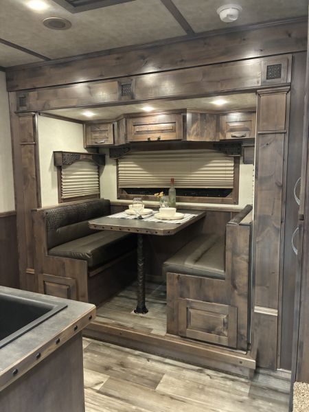 New 2026 Cimarron 3H 12'6" Trail Boss Conversions LQ Horse Trailer