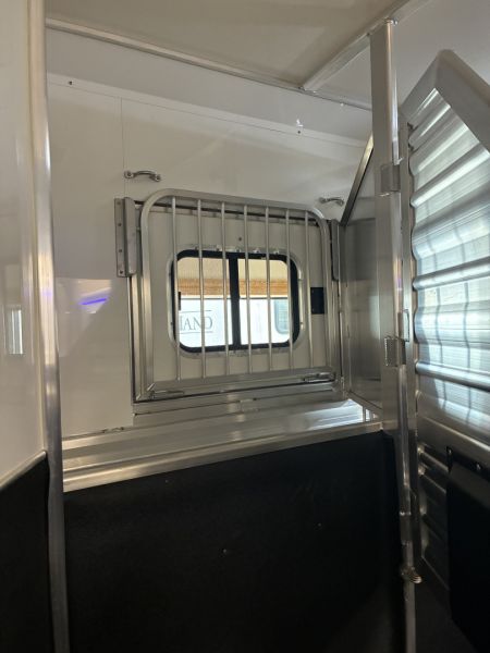 New 2026 Cimarron 3H 12'6" Trail Boss Conversions LQ Horse Trailer