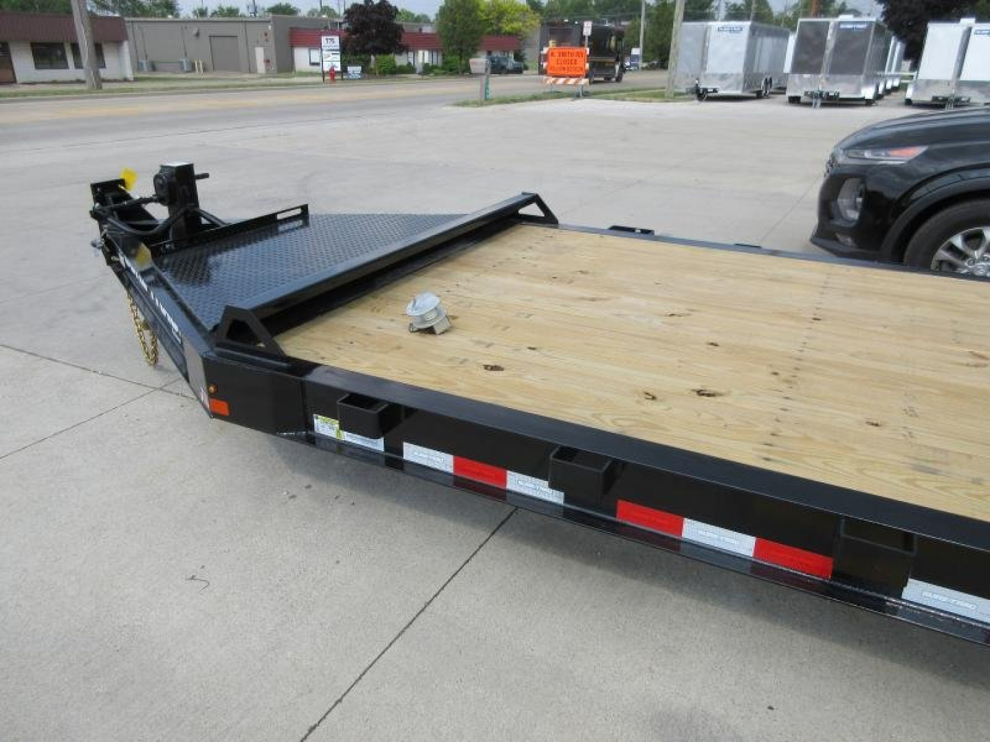 New 2026 Sure-Trac 7 x 20 (17+3) Pro Series Beam Implement Trailer 17.6K Equipment Trailer