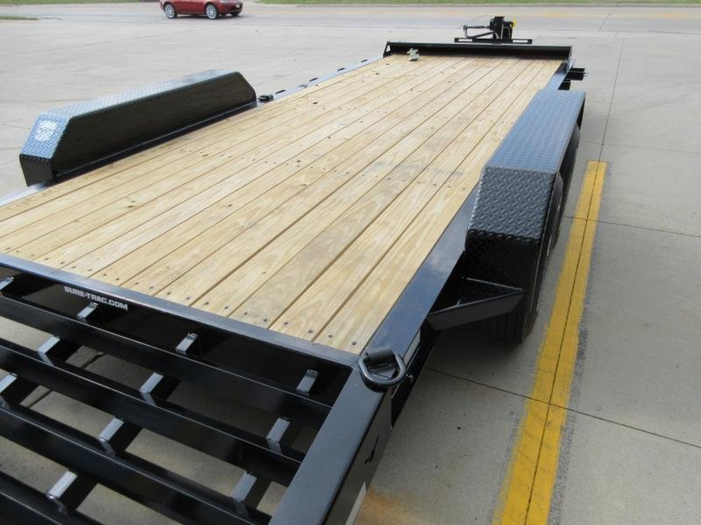 New 2026 Sure-Trac 7 x 20 (17+3) Pro Series Beam Implement Trailer 17.6K Equipment Trailer