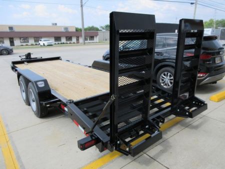 New 2026 Sure-Trac 7 x 20 (17+3) Pro Series Beam Implement Trailer 17.6K Equipment Trailer
