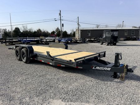 New 2026 Lamar Trailers 7X20 GRAVITY TILT 14K GVWR Equipment Trailer