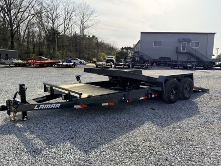 New 2026 Lamar Trailers 7X20 GRAVITY TILT 14K GVWR Equipment Trailer