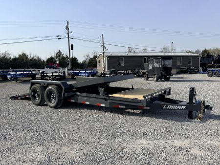 New 2026 Lamar Trailers 7X20 GRAVITY TILT 14K GVWR Equipment Trailer